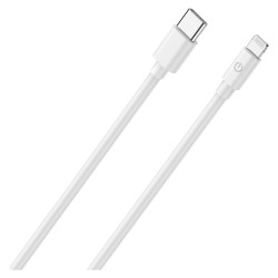 RealPower Lade Datenkabel USB-C auf Lightning 2m weiß MFI 3A — Buy in Cyprus with Fast Delivery