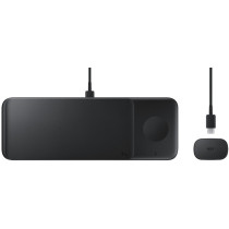 Samsung Wireless Charger Trio Pad - EP-P6300 - 3-Device Wireless Charging, 9W, USB, Black — Buy in Cyprus with Fast Delivery