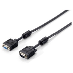 Equip VGA Kabel Verl. HD15 St Bu 1.80m 1920x1080 60Hz sw Polybeutel — Buy in Cyprus with Fast Delivery