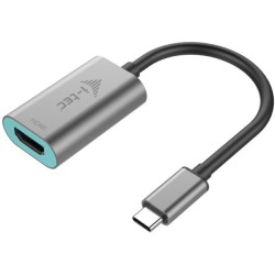 Buy i-tec Metal USB-C to HDMI Adapter - Grey/Turquoise - 4K@60Hz, USB-C (Male) t... in Cyprus, Nicosia, Limassol, Larnaka, Pafos