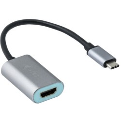 Buy i-tec Metal USB-C to HDMI Adapter - Grey/Turquoise - 4K@60Hz, USB-C (Male) t... in Cyprus, Nicosia, Limassol, Larnaka, Pafos