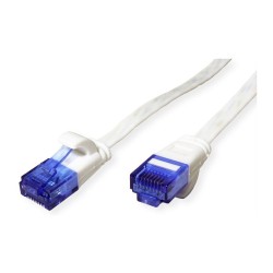 VALUE Patchkabel Cat.6A (Class EA) UTP. extra-flach. wei. 5 m — Buy in Cyprus with Fast Delivery