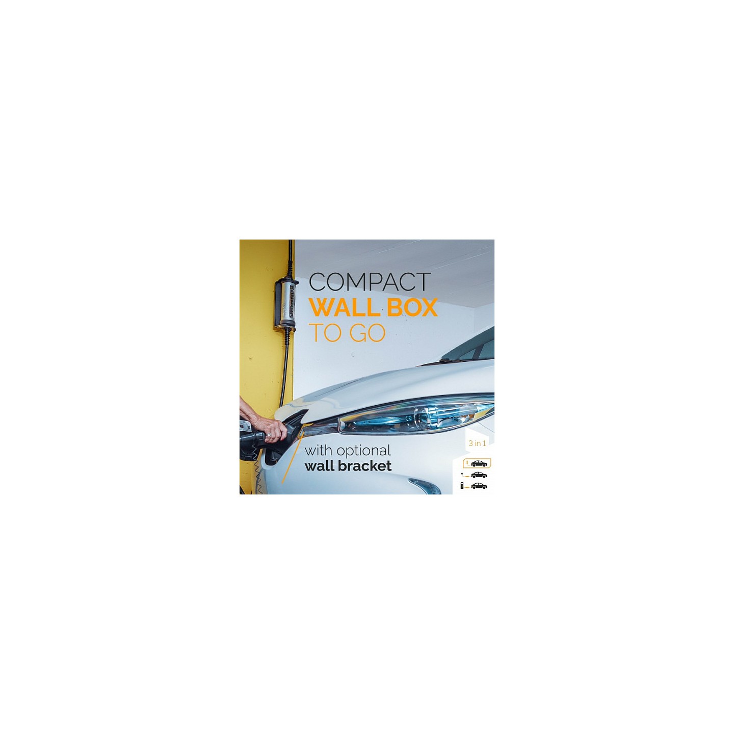 Juice Technology JUICE BOOSTER 2 Traveller Plus EV Set (EU) (anthrazit schwarz. 1.4 - 22 kW. 3.1 Meter Kabel)