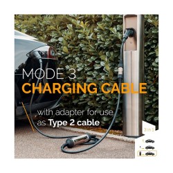 Juice Technology JUICE BOOSTER 2 Traveller Plus EV Set (EU) (anthrazit schwarz. 1.4 - 22 kW. 3.1 Meter Kabel)