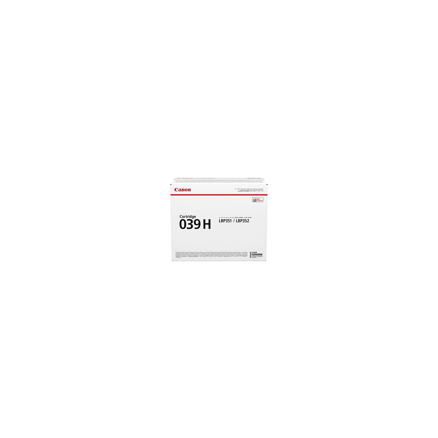 Canon Cartridge Contract CRG 039H Black Schwarz (0288C002) (0288C001) — Buy in Cyprus with Fast Delivery