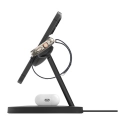 Belkin BoostCharge Pro 3-in-1 Qi2 Wireless Charging Station. black — Buy in Cyprus with Fast Delivery