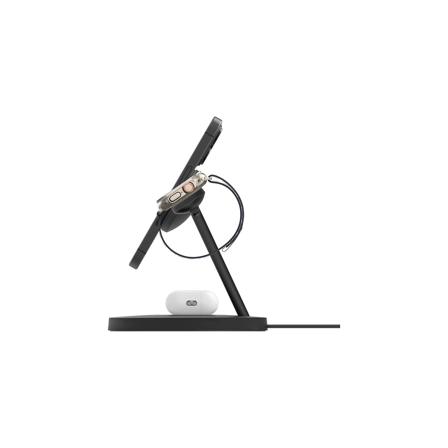 Belkin BoostCharge Pro 3-in-1 Qi2 Wireless Charging Station. black — Buy in Cyprus with Fast Delivery