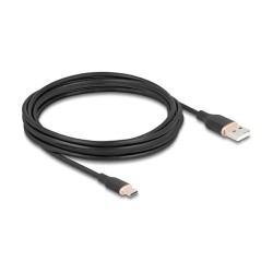 DELOCK USB 2.0 Kabel USB Typ-A St to USB Typ-C St 4m schwarz — Buy in Cyprus with Fast Delivery
