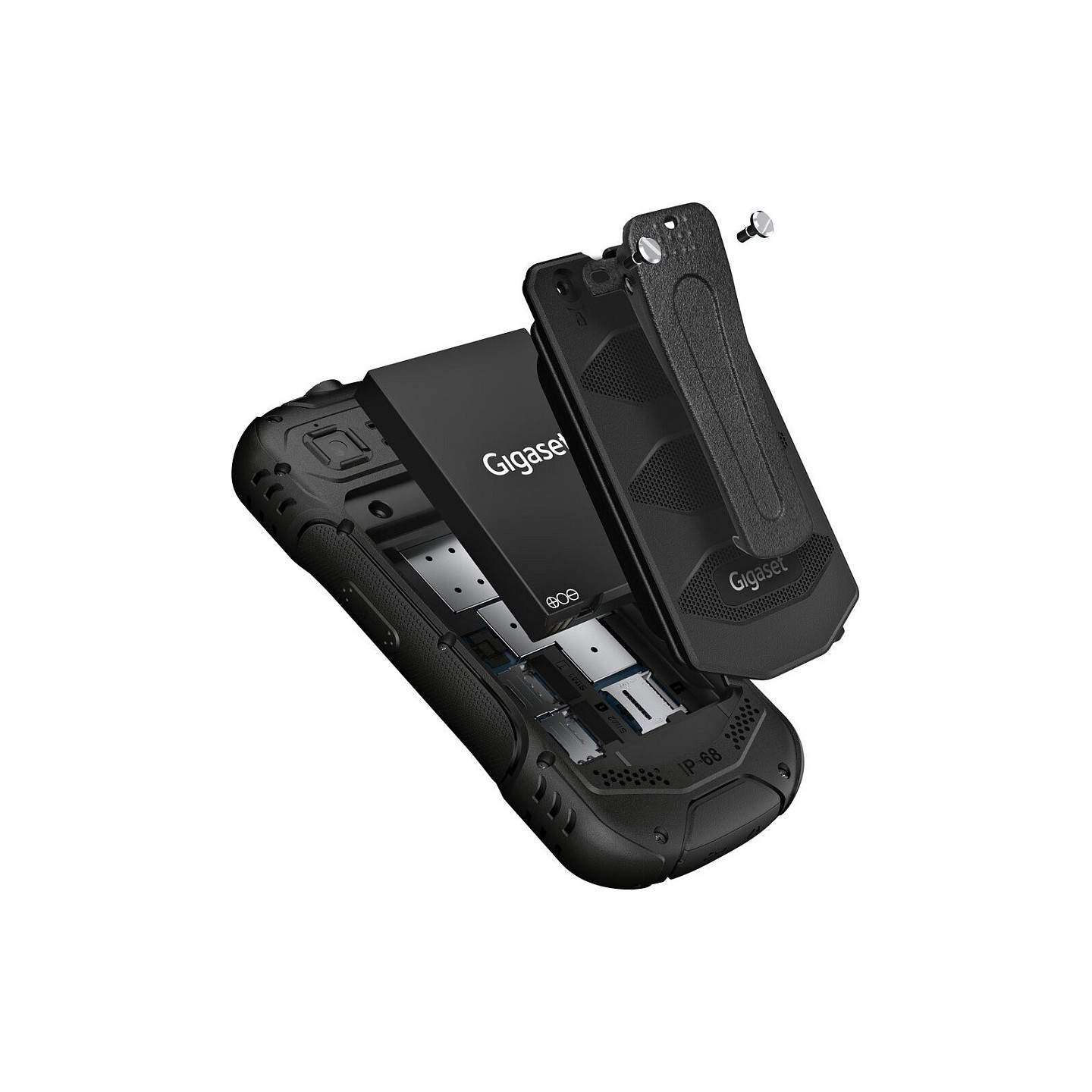 Gigaset GLX 8 ACTIVE Duo Dual Sim Black — Buy in Cyprus with Fast Delivery