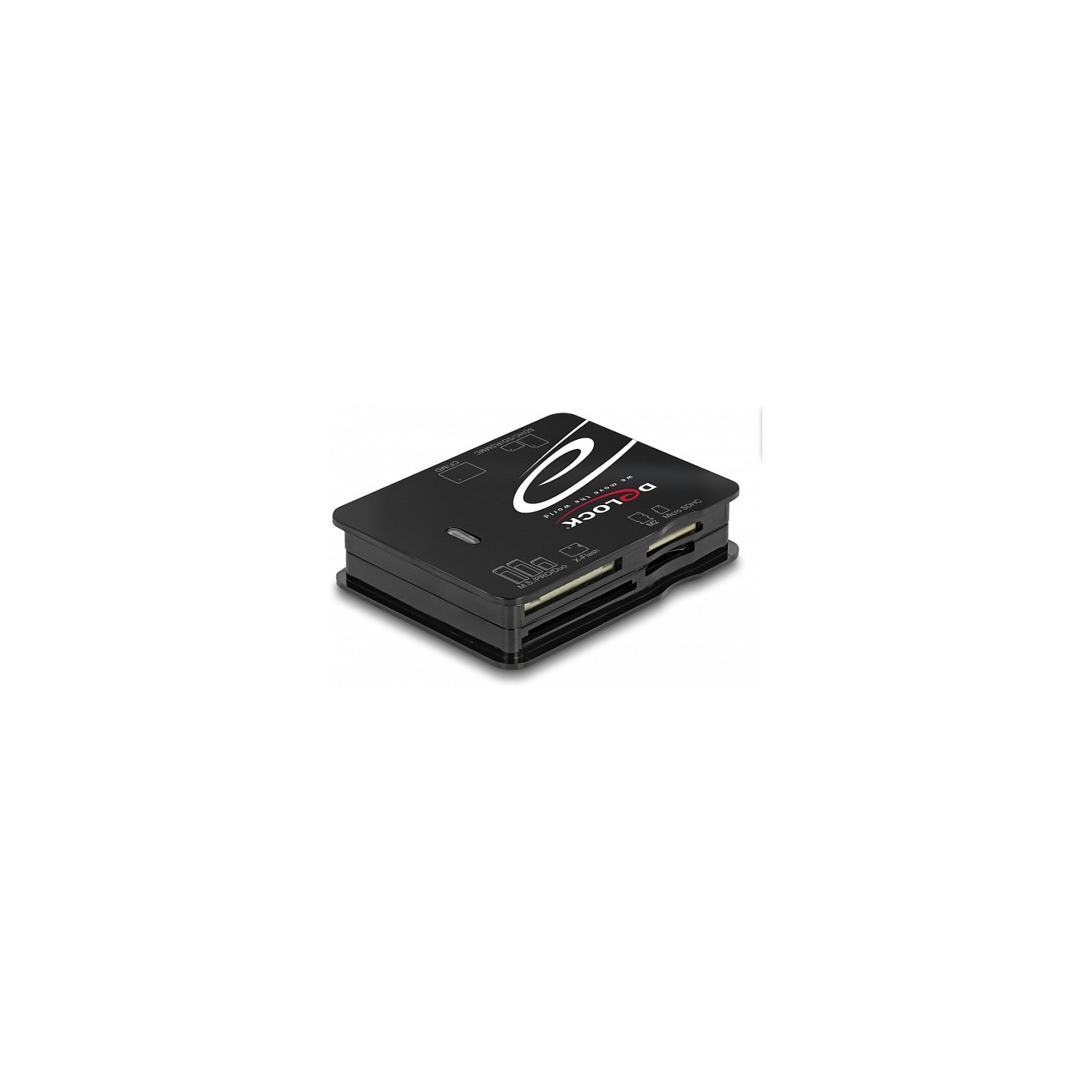 Delock USB 2.0 Card Reader für CF SD Micro SD MS xD M2 Speicherkarten — Buy in Cyprus with Fast Delivery