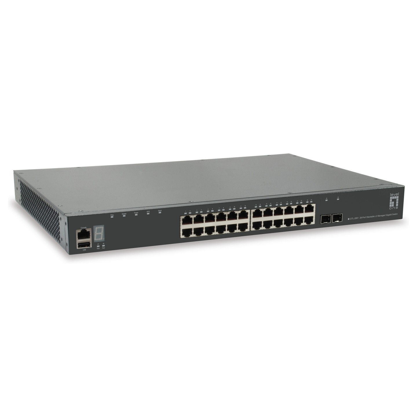 Switch 28x GE GTL-2891 1xGE 2x10GSFP+19' — Buy in Cyprus with Fast Delivery