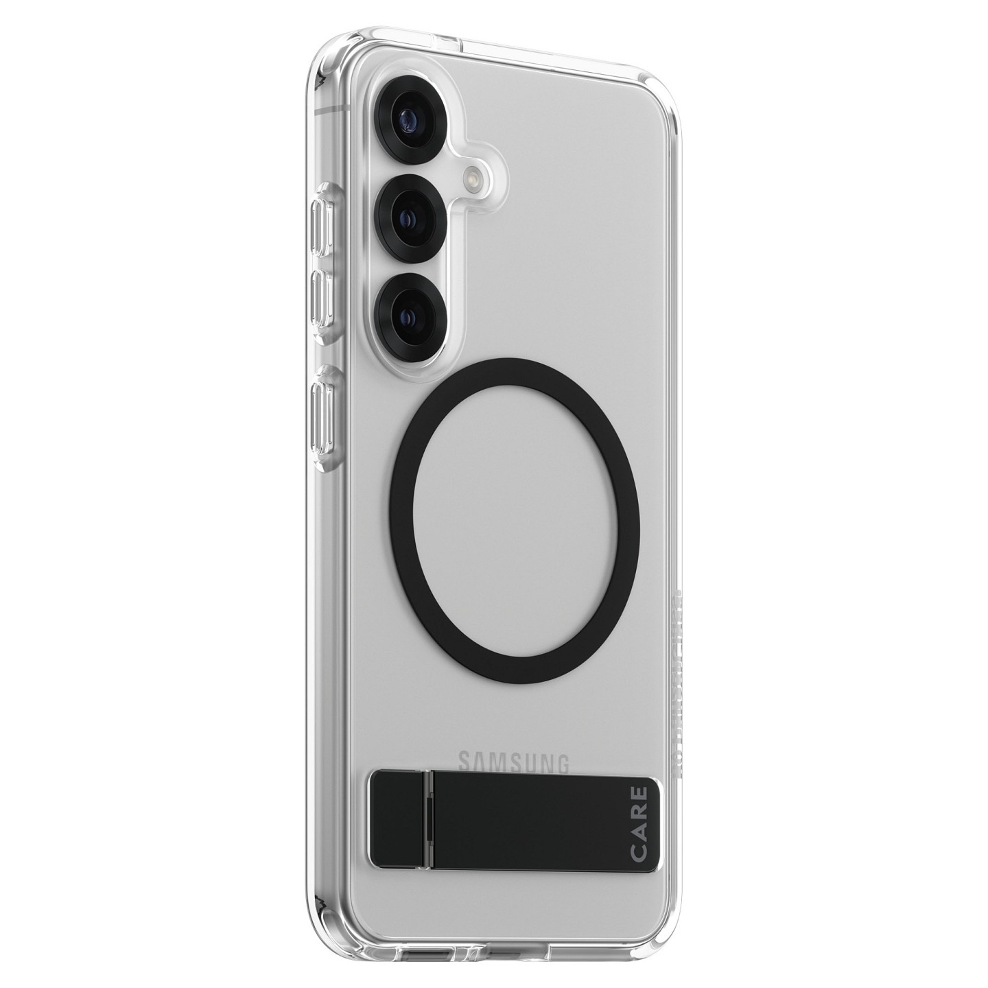 CARE Feature Case Clear Kickstand & QI Compatible Galaxy S25 — Buy in Cyprus with Fast Delivery