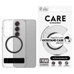 CARE Feature Case Clear Kickstand & QI Compatible Galaxy S25 — Buy in Cyprus with Fast Delivery