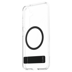 CARE Feature Case Clear Kickstand & QI Compatible Galaxy S25 — Buy in Cyprus with Fast Delivery