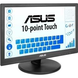 Buy ASUS VT169HE Touch Monitor - 15.6" FHD (1920x1080) IPS, 10-Point Multi-Touch... in Cyprus, Nicosia, Limassol, Larnaka, Pafos