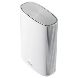 ASUS ZenWiFi AX Hybrid XP4 WLAN Mesh System 1er Pack Weiß [WiFi 6 (802.11ax). Dual-Band. bis zu 1.800 Mbit s]