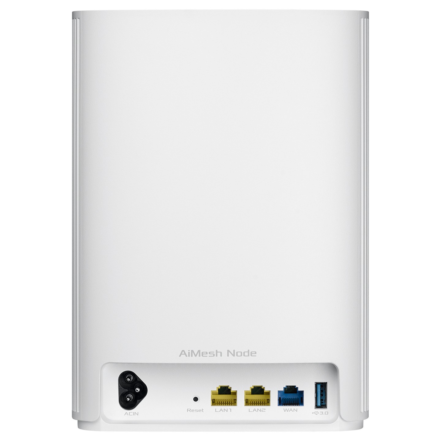 ASUS ZenWiFi AX Hybrid XP4 WLAN Mesh System 1er Pack Weiß [WiFi 6 (802.11ax). Dual-Band. bis zu 1.800 Mbit s]