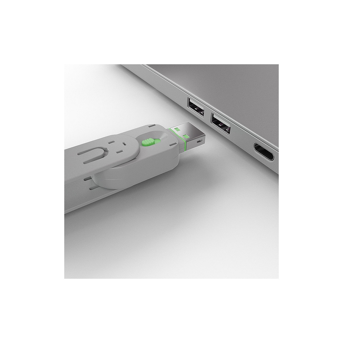 LINDY USB Typ A Portschlösser 4xGrün mit Schlüssel — Buy in Cyprus with Fast Delivery