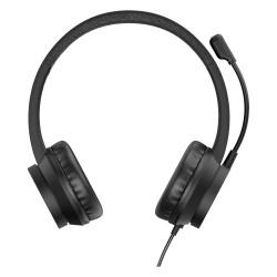 CONCEPTRONIC Headset USB-A Mikro.int.Bed.Stereo 2.0m sw — Buy in Cyprus with Fast Delivery