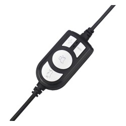 CONCEPTRONIC Headset USB-A Mikro.int.Bed.Stereo 2.0m sw — Buy in Cyprus with Fast Delivery