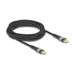 DELOCK USB 2.0 Typ-C St. zu St. transparent PD 3.0 100 W 3 m — Buy in Cyprus with Fast Delivery