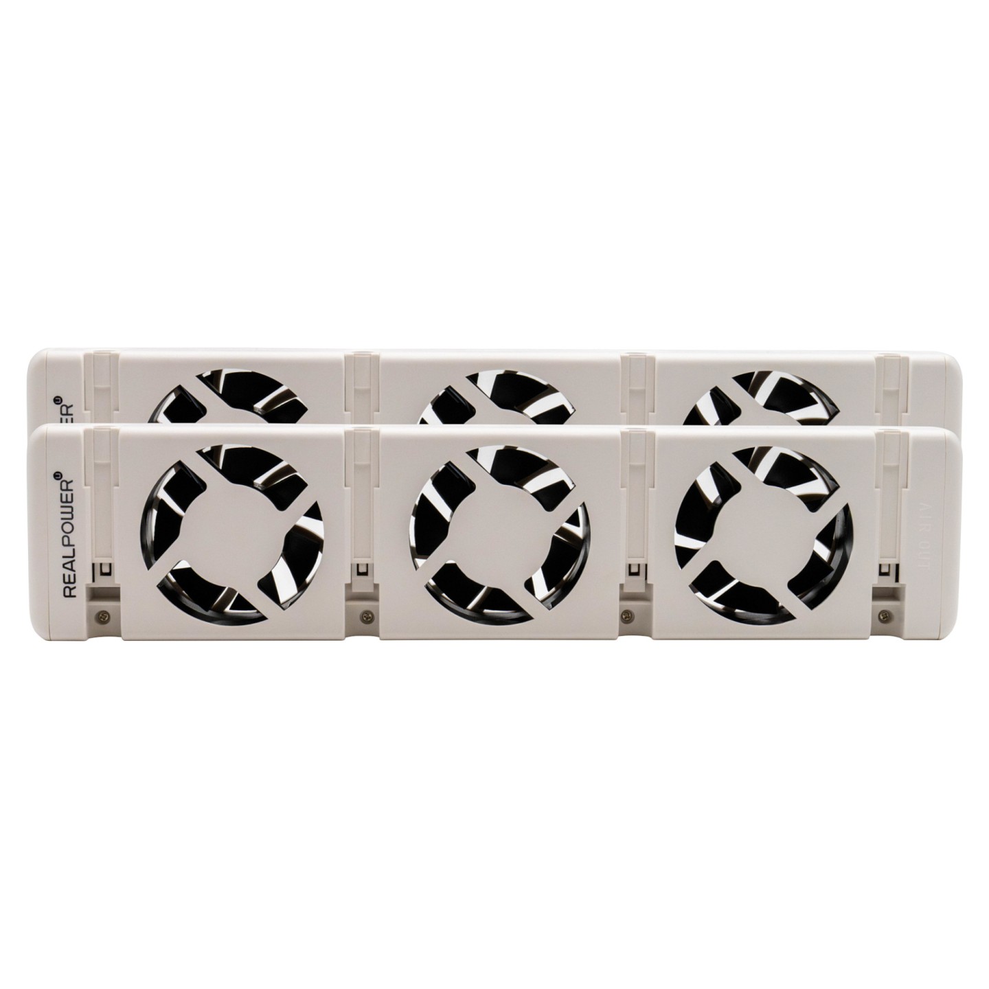 REALPOWER Heizungslüfter HL-2.2er Set mit 3 Ventilatoren — Buy in Cyprus with Fast Delivery