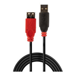 LINDY USB 2.0 Aktiv-Verlängerung Typ A A Slim M F 5m — Buy in Cyprus with Fast Delivery