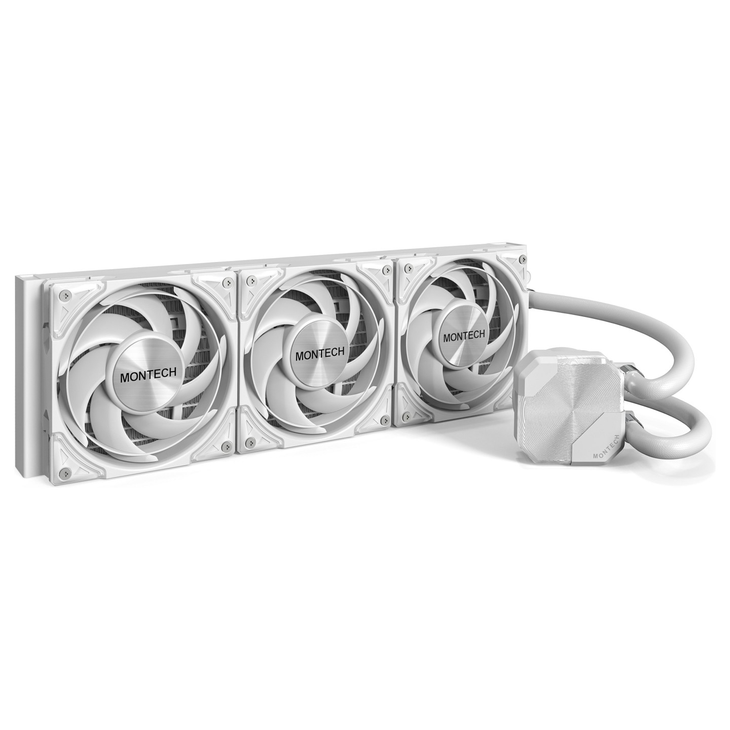 K Montech HyperFlow Silent 360 White — Buy in Cyprus with Fast Delivery