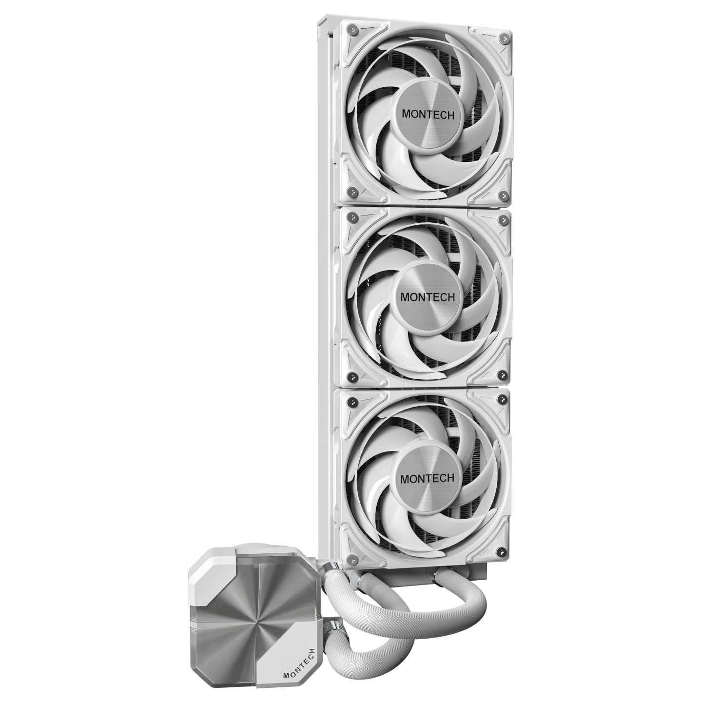 K Montech HyperFlow Silent 360 White — Buy in Cyprus with Fast Delivery