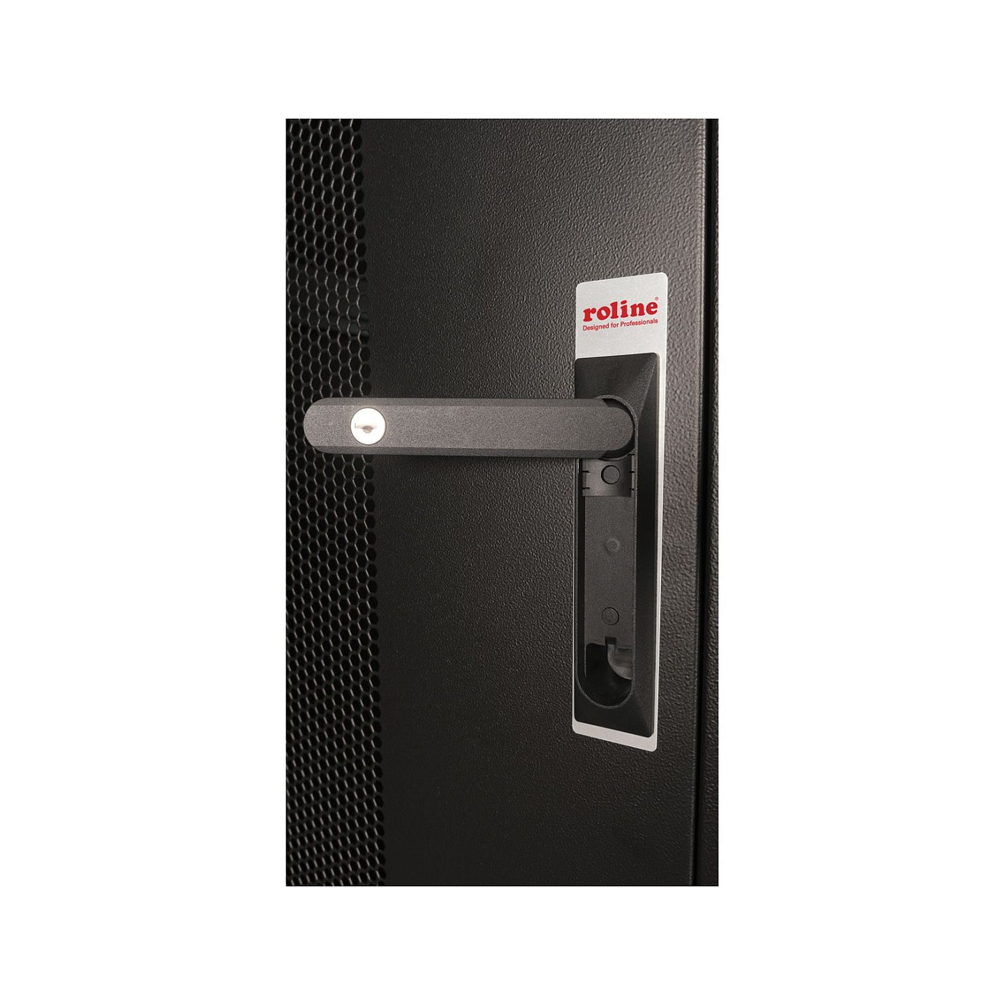 ROLINE 19-Zoll Serverschrank Basic 42 HE. 800x1000 BxT perforiert schwarz — Buy in Cyprus with Fast Delivery