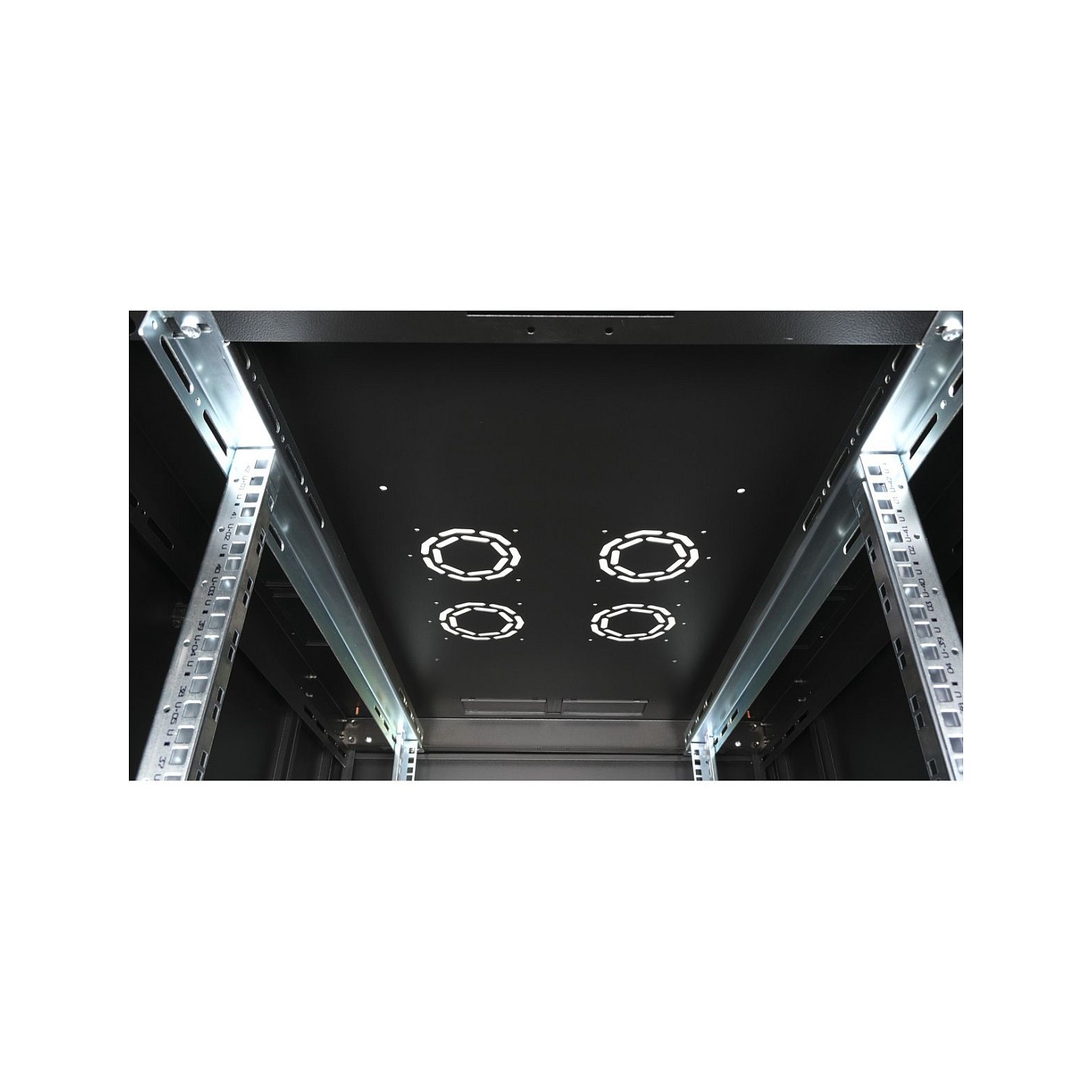 ROLINE 19-Zoll Serverschrank Basic 42 HE. 800x1000 BxT perforiert schwarz — Buy in Cyprus with Fast Delivery