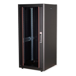 ROLINE 19-Zoll Netzwerkschrank Basic 26 HE. 600x600 BxT Glastr schwarz — Buy in Cyprus with Fast Delivery
