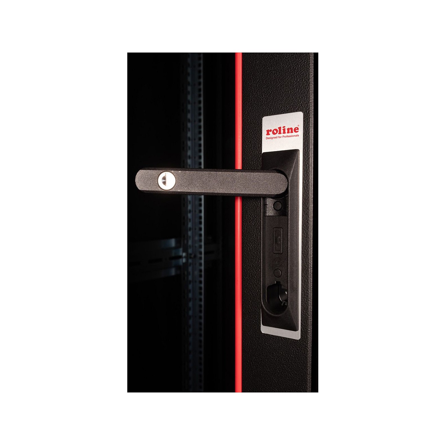 ROLINE 19-Zoll Netzwerkschrank Basic 26 HE. 600x600 BxT Glastr schwarz — Buy in Cyprus with Fast Delivery