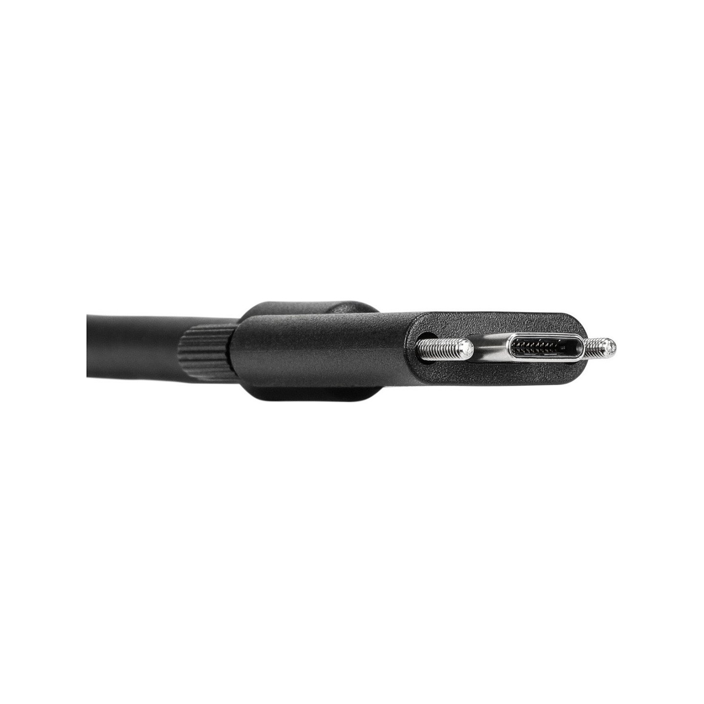 Targus - USB-Kabel - USB-C (M) zu USB-C (M) schraubbar - 1.8 m - Schwarz - fr P N: DOCK191USZ. DOCK430EUZ. DOCK430USZ