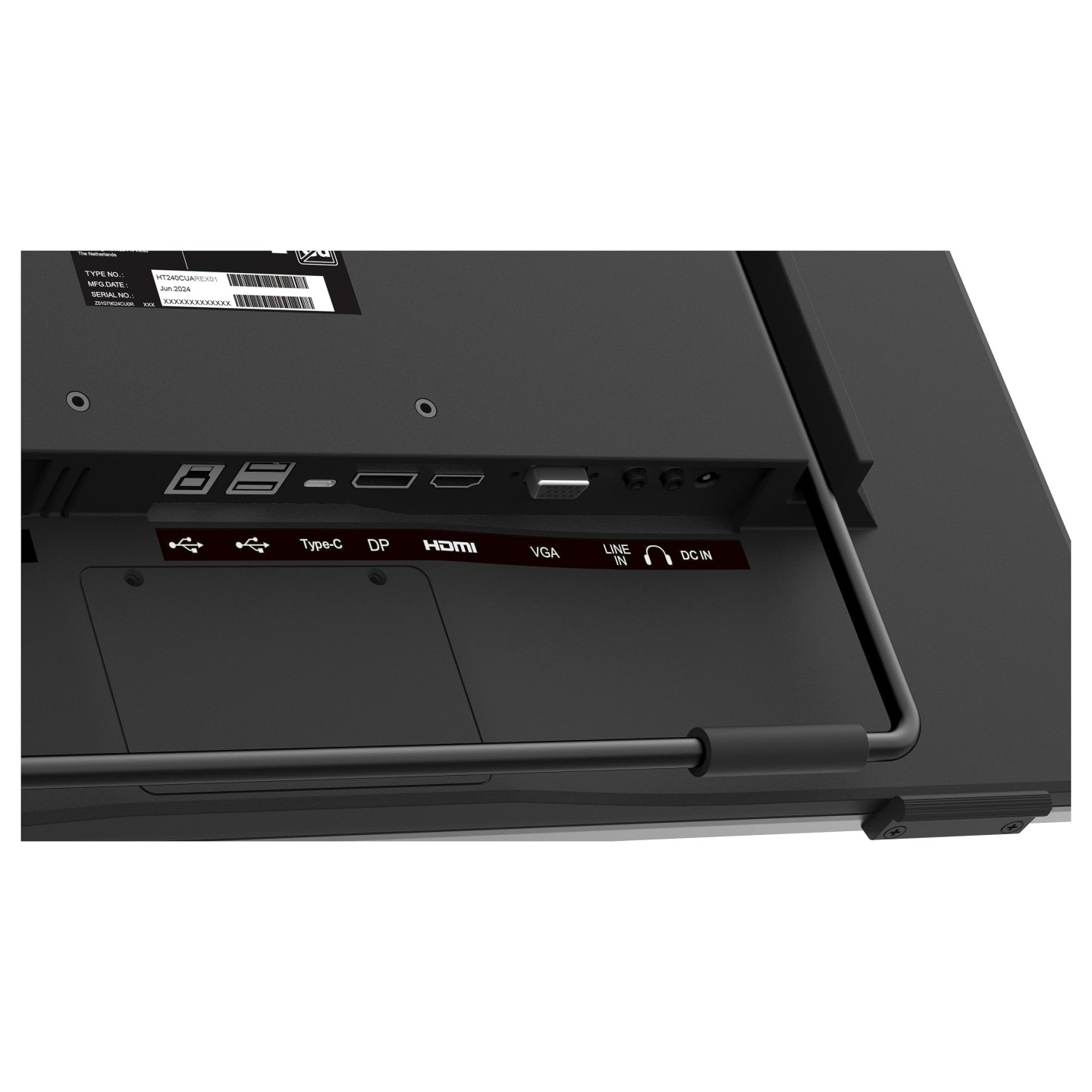 Hannspree 60.4cm (23.8') HT240CUA 16:9 M-TOUCH HDMI+DP+USBC — Buy in Cyprus with Fast Delivery