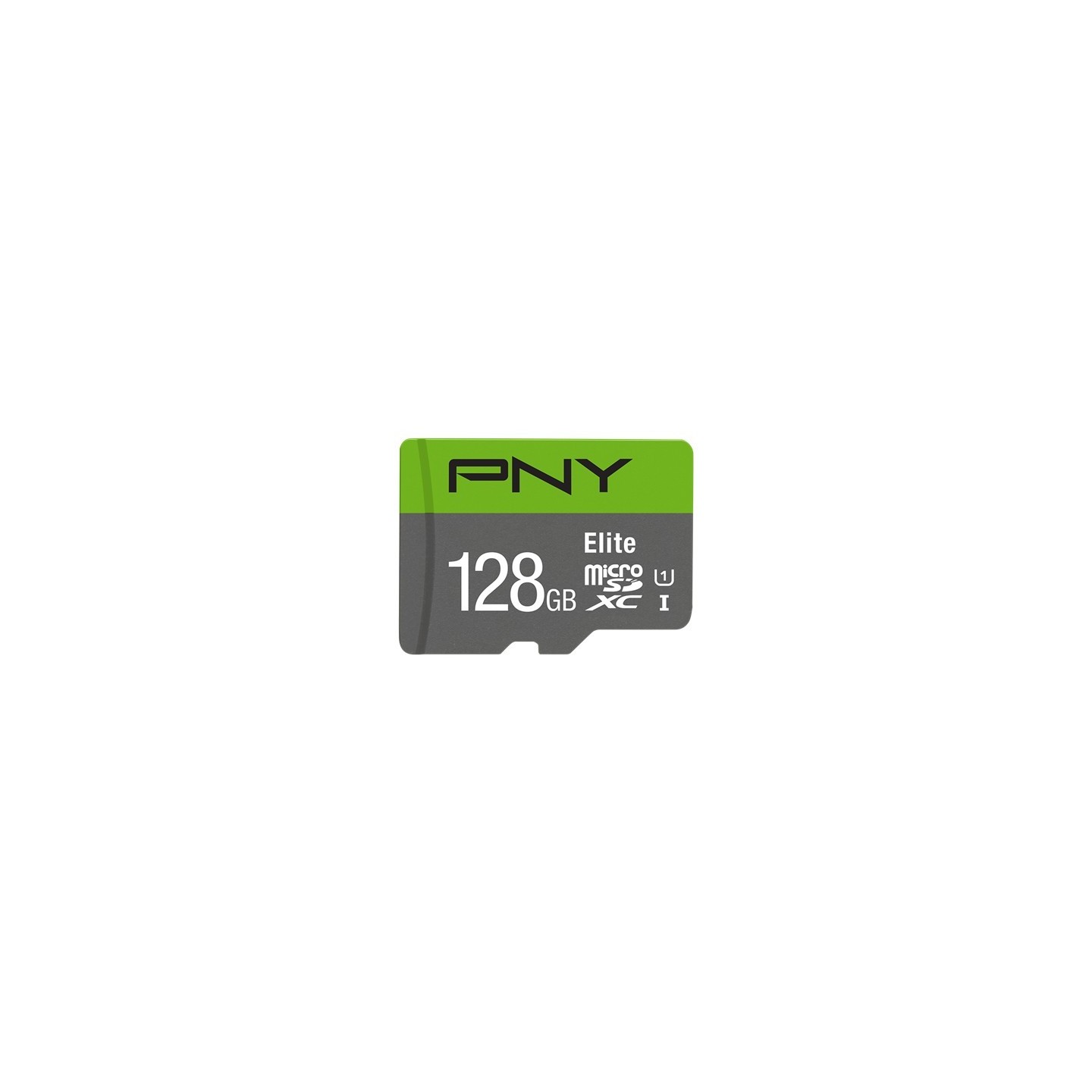 PNY Elite microSDXC 128GB - Class 10 UHS-I (U1) V10 - Green/Grey — Buy in Cyprus with Fast Delivery