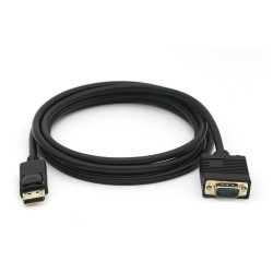 Equip Displayport- to VGA(HD15) St St 2.0m 1920x1200 60HZ sw — Buy in Cyprus with Fast Delivery