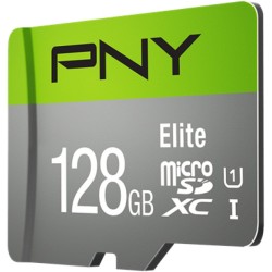 Buy PNY Elite microSDXC 128GB - Class 10 UHS-I (U1) V10 - Green/Grey in Cyprus, Nicosia, Limassol, Larnaka, Pafos