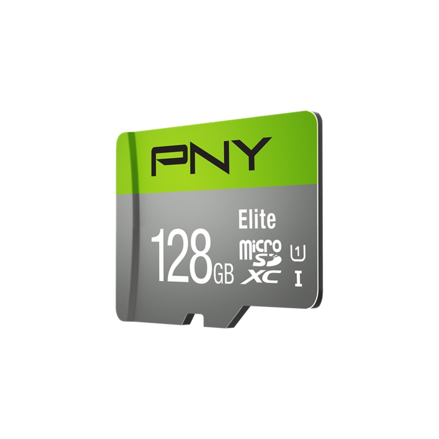 PNY Elite microSDXC 128GB - Class 10 UHS-I (U1) V10 - Green/Grey — Buy in Cyprus with Fast Delivery