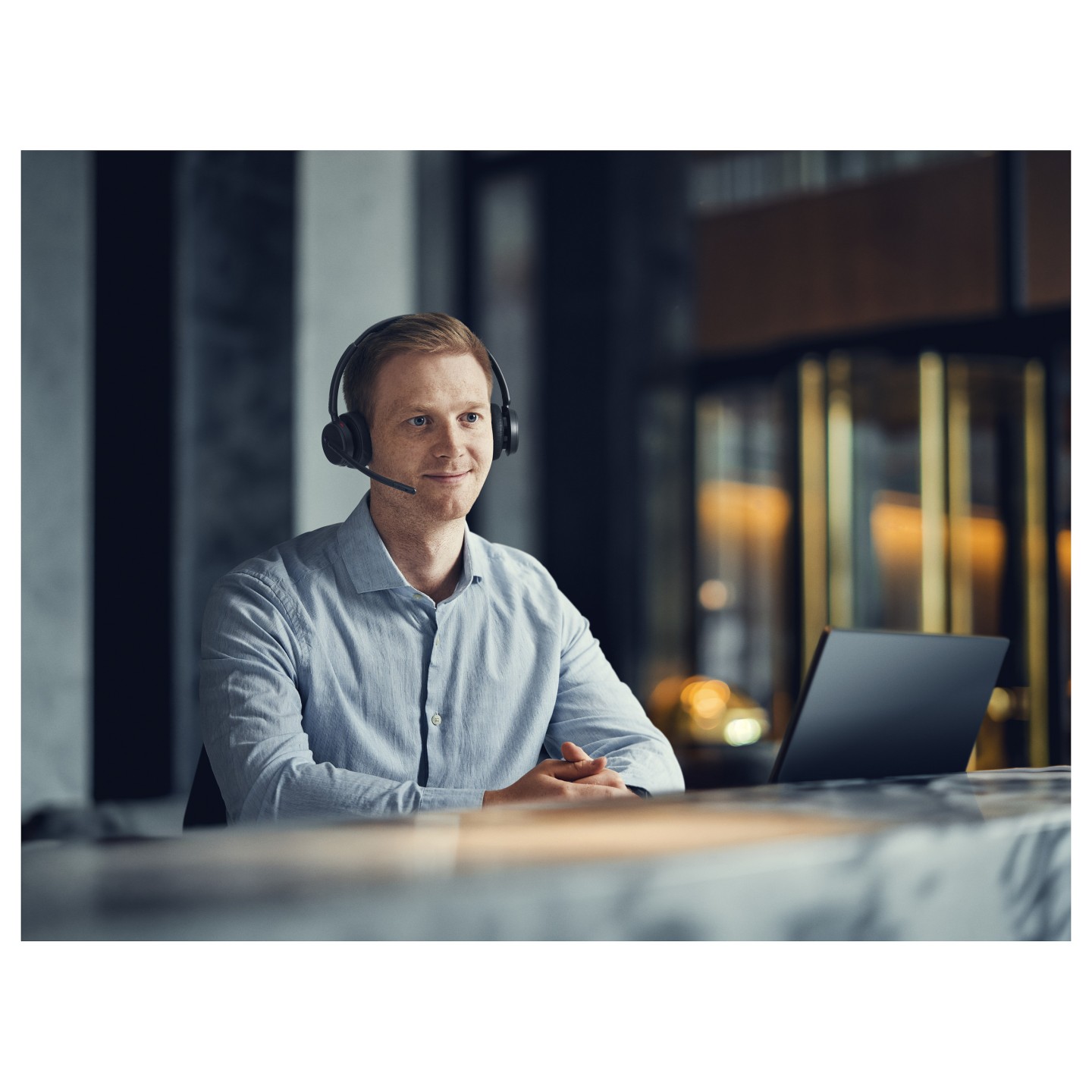 Epos Impact 500 MS UC ANC WL USB-C+A beidseitiges On-ear Bluetooth Headset inkl. BT Dongle Teams zertifiziert