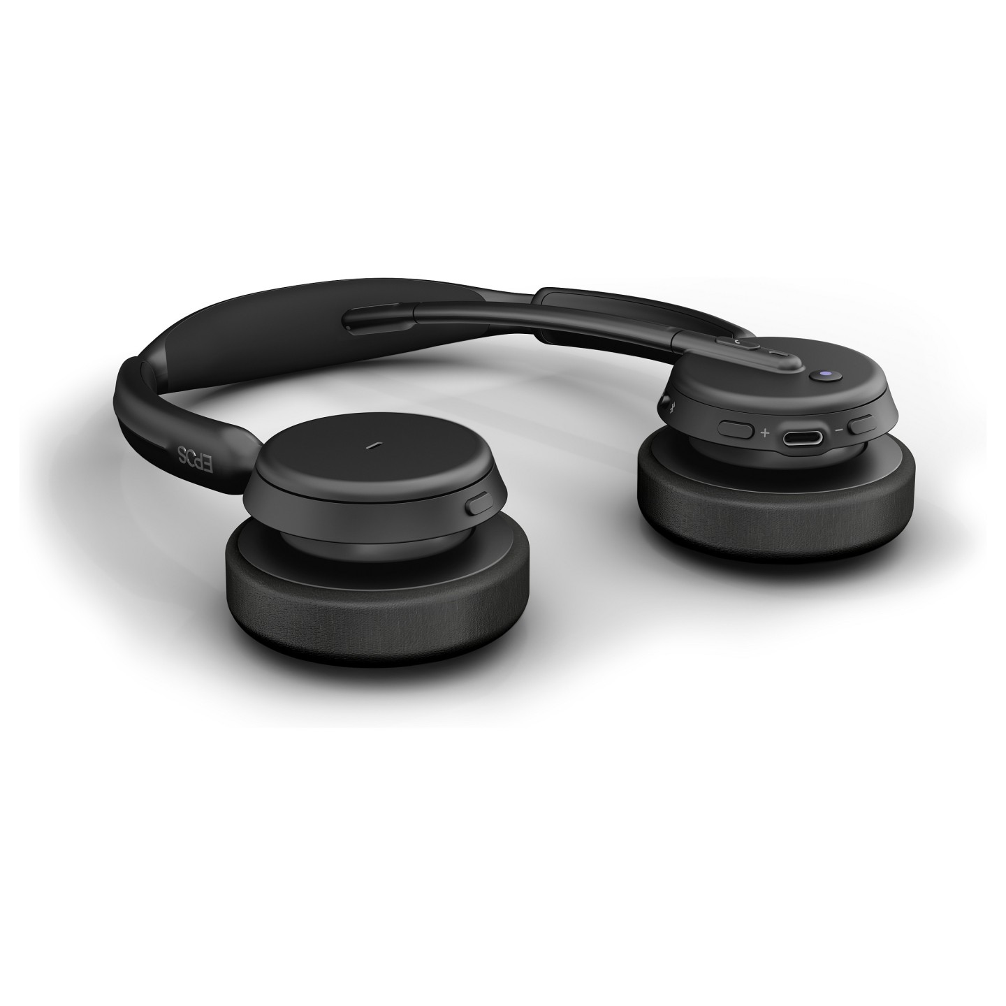 Epos Impact 500 MS UC ANC WL USB-C+A beidseitiges On-ear Bluetooth Headset inkl. BT Dongle Teams zertifiziert