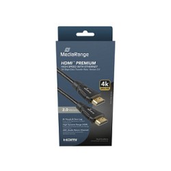 MediaRange HDMI Kabel. Ver. 2.0. 18 Gbps. 2.0m. sw — Buy in Cyprus with Fast Delivery