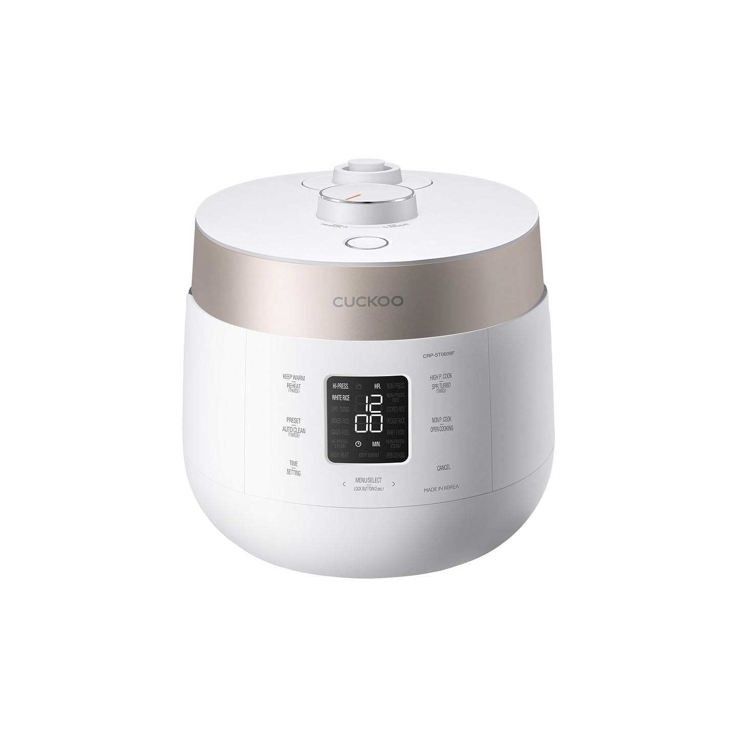Cuckoo Reiskocher 1.08l CRP-ST0609F Twin Pressure — Buy in Cyprus with Fast Delivery