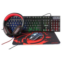 Ultron HAWK Gaming Set schwarz kabelgebunden 4in1 — Buy in Cyprus with Fast Delivery