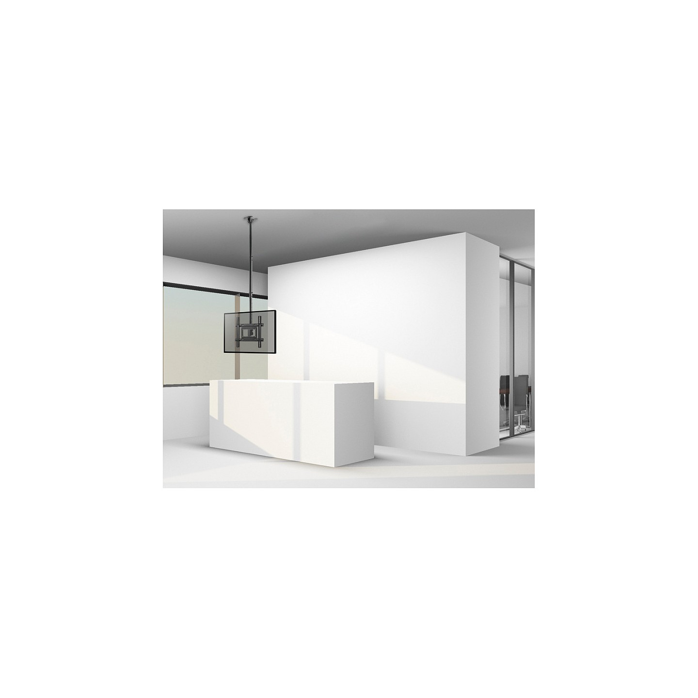 Equip Deckenhalterung 32'-70' 1TFT 50kg 1Gelenk neig. sw lite Retail — Buy in Cyprus with Fast Delivery
