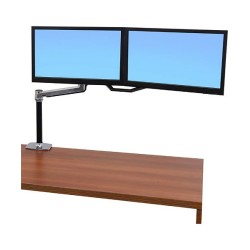 ERGOTRON LX HD Sit-Stand Desk Mount LCD max 13.6kg. anheben 51cm neigen 80grad schwenken 360grad drehen 90grad