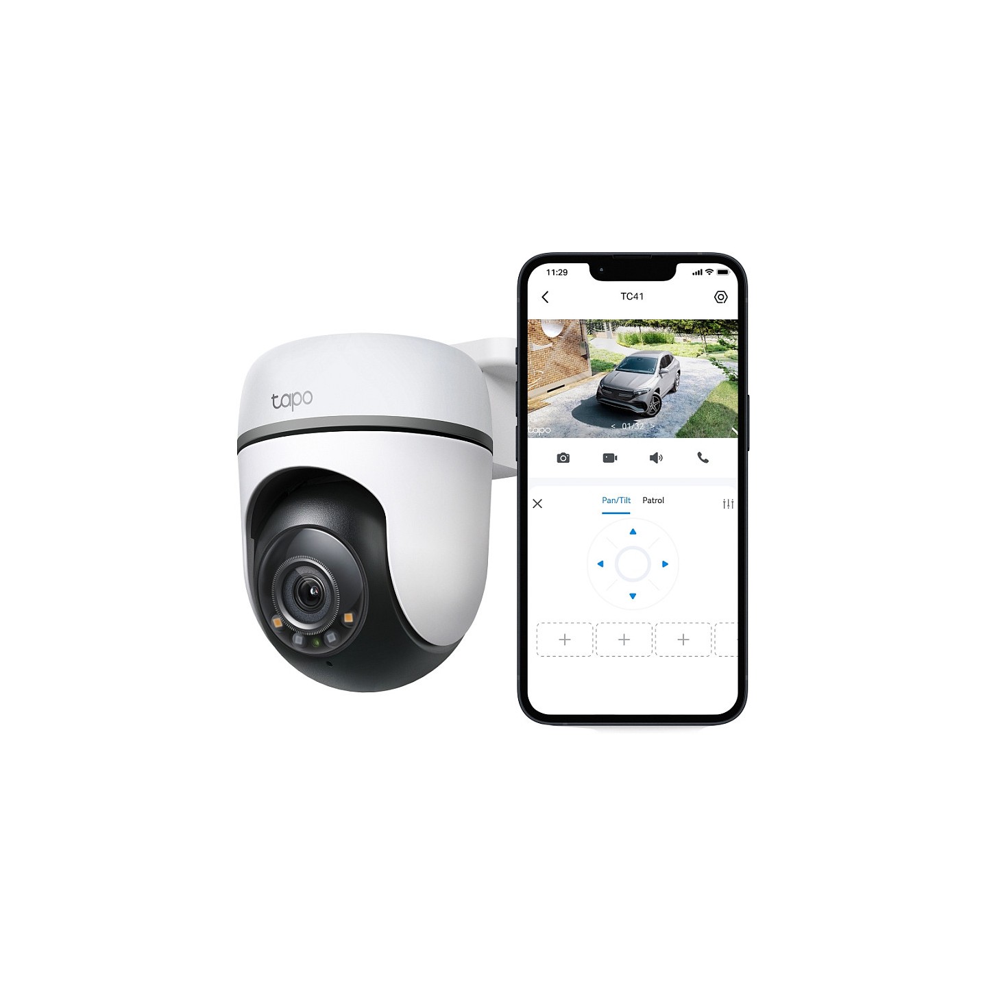 TP-LINK berwachungskamera TC41 TC41 Wei — Buy in Cyprus with Fast Delivery