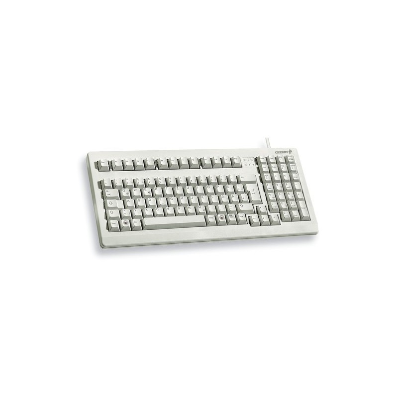 Buy Cherry G80-1800 LPCDE-0 - Full-Size Wired USB QWERTZ German Keyboard, Grey in Cyprus, Nicosia, Limassol, Larnaka, Pafos
