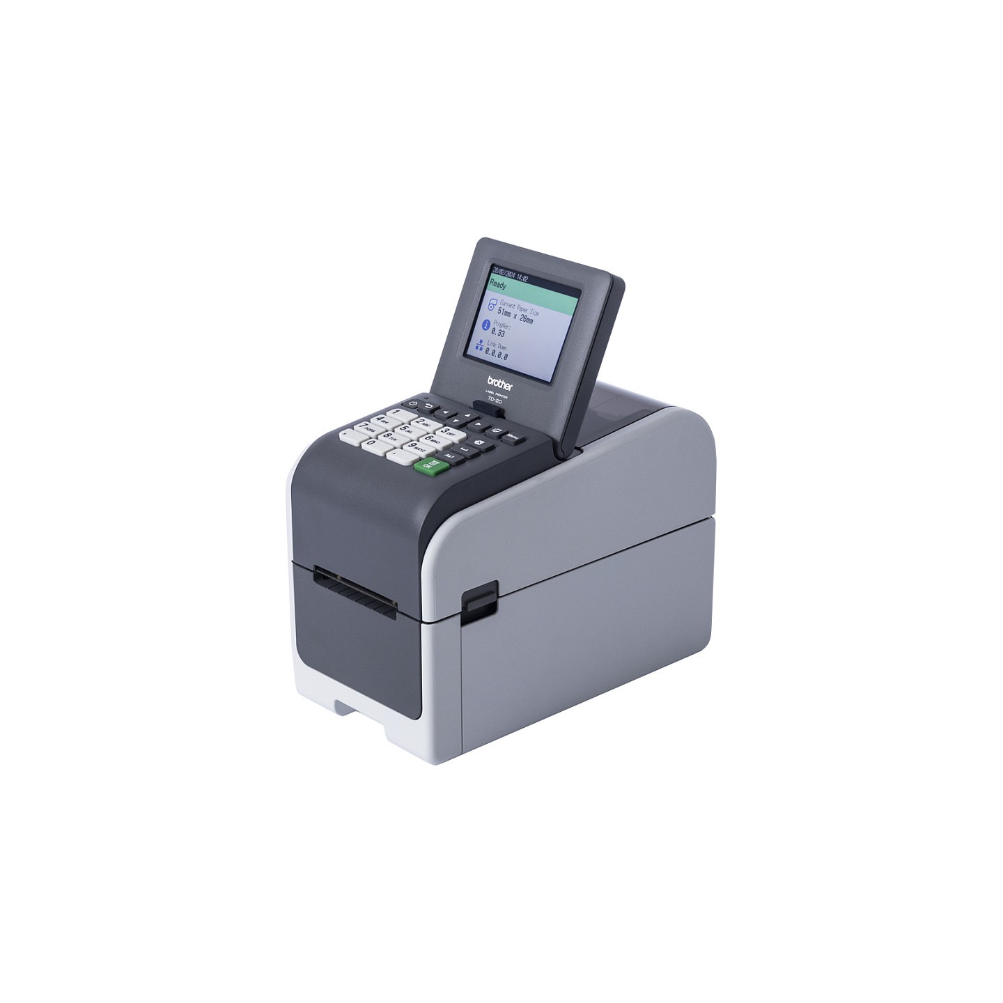 Brother TD-2320DSA203 Thermodirekt-Etikettendrucker bis zu 203 dpi. USB. Seriell. LAN. 152mm Sek.