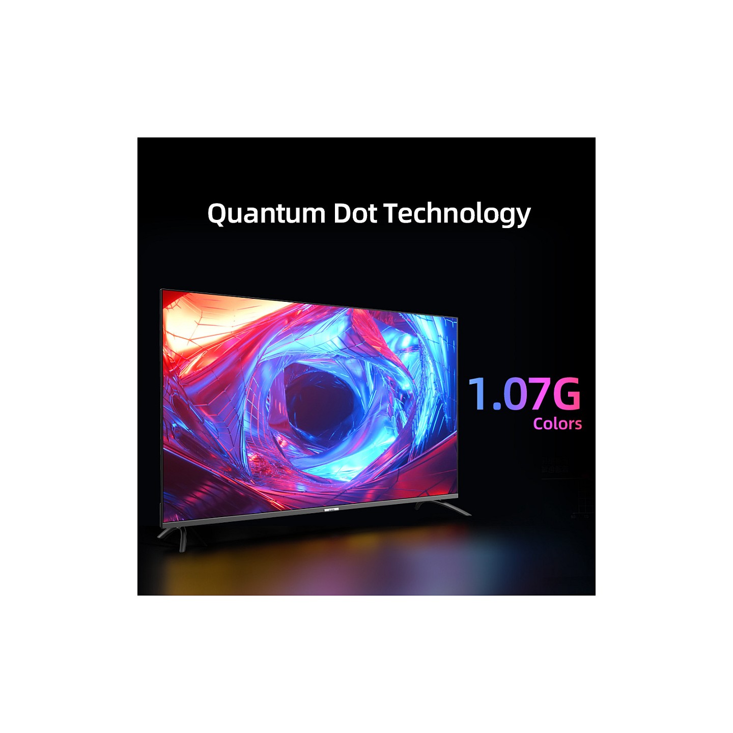 Chiq U50QM8V 50' 127cm 16:9 UHD QLED Google TV bk — Buy in Cyprus with Fast Delivery